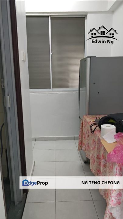 Shineville Garden Apartment at Ayer Itam, Middle Floor, Unfurnished, Only 2 Rooms Are Available For Use, Penang, Ayer Itam