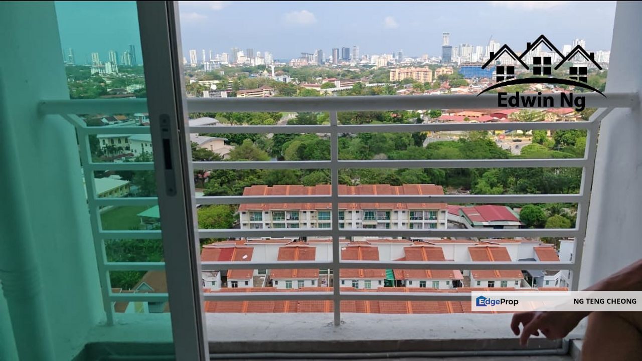 Shineville Garden Apartment at Ayer Itam, Middle Floor, Unfurnished, Only 2 Rooms Are Available For Use, Penang, Ayer Itam