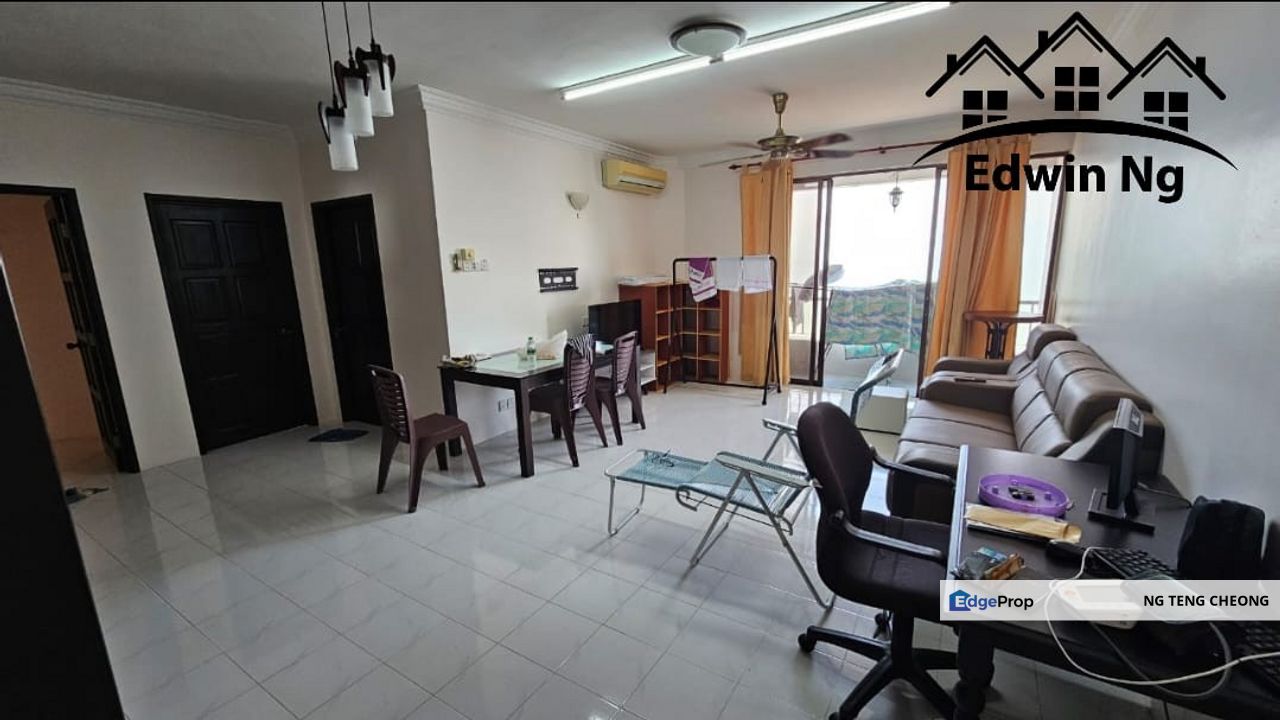 Miami Green Condominium at Batu Ferringhi, Middle Floor Seaview, Partly Furnished & Renovated, Penang, Batu Ferringhi