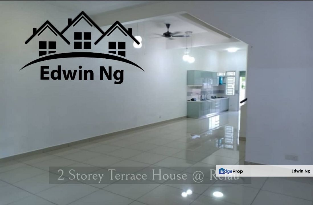 [Rare in Market] 2 Storey Terrace House with Backyard Area at Taman Desa Relau, Relau, Penang, Relau