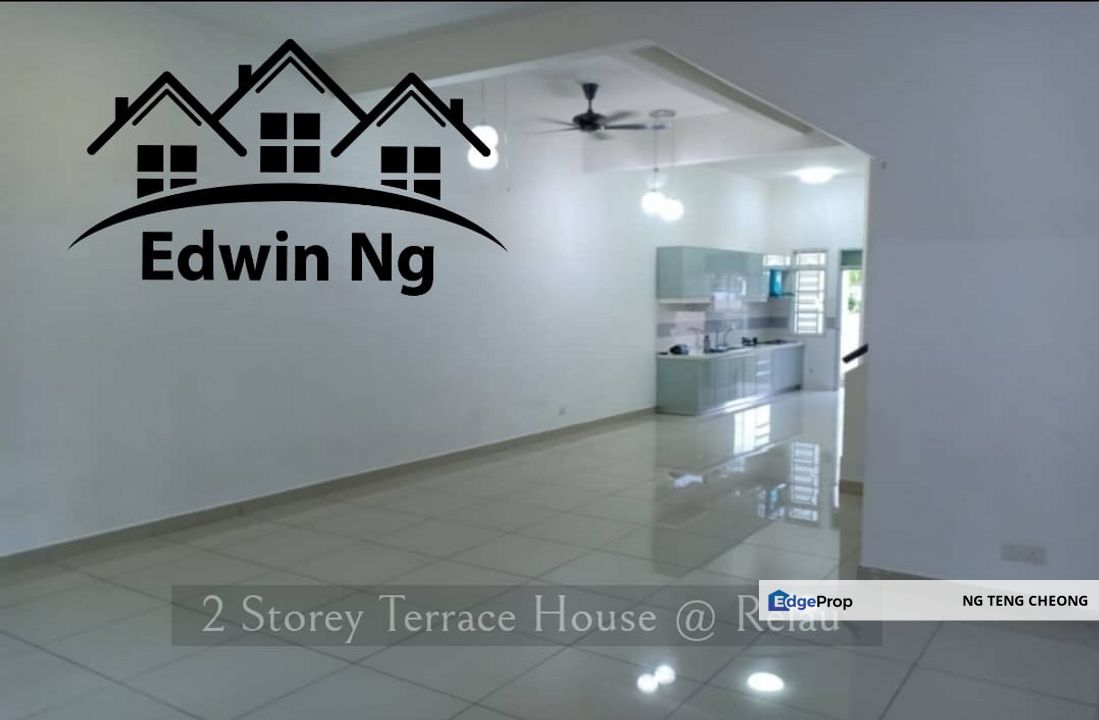 [Rare in Market] 2 Storey Terrace House with Backyard Area at Taman Desa Relau, Relau, Penang, Relau