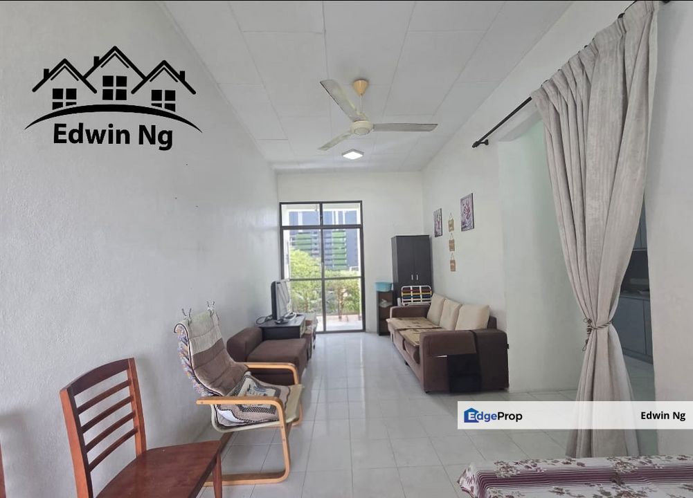 Taman Bukit Kecil Apartment at Sungai Nibong, Fully Furnished & Renovated, Good Condition, Penang, Sungai Nibong