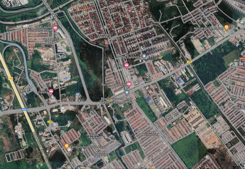 First Grade Flat Land @ Jalan Bukit Tambun, Simpang Ampat For Sale, Facing Main Road, High Visibility