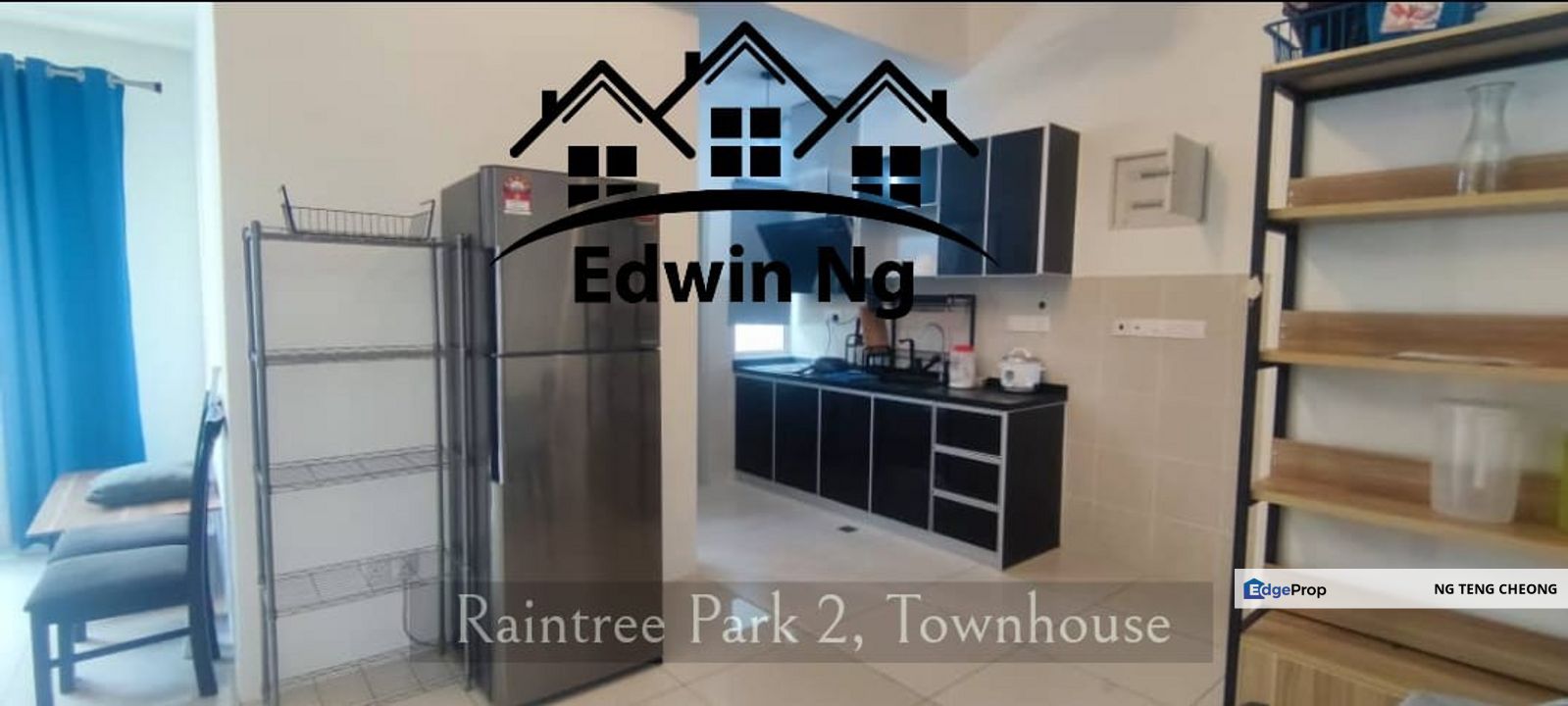 Raintree Park 2 Townhouse at Simpan, Upper Unit, Partly Furnished & Renovated, Good Condition, Penang, Simpang Ampat