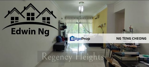 Regency Heights Condo at Sugai Ara , Low Floor, Furnished & Renovated, Good Condition, Penang, Sungai Ara