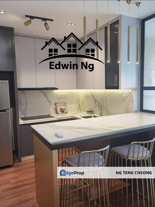 Waterside Residence Condominium @ The Light City, Low Floor, Fully Furnished & Renovated, Penang, Gelugor