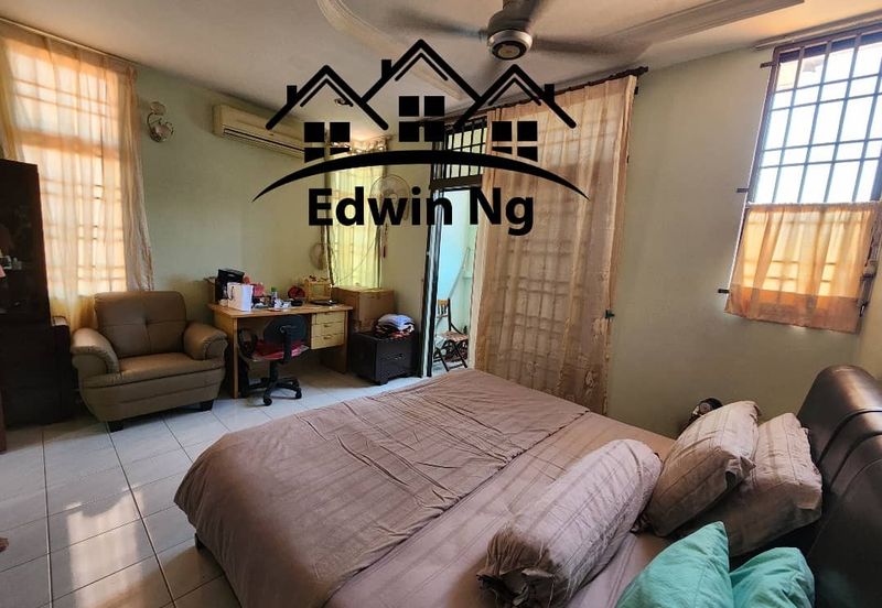 2 Storey Terrace House, Intermediate Corner at Taman Mawar, Raja Uda, Renovated