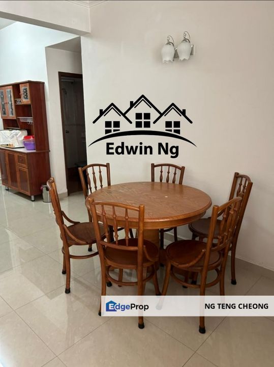 Gurney Park Condominium, Low Floor, Partially Furnished, Good Condition, Penang, Persiaran Gurney
