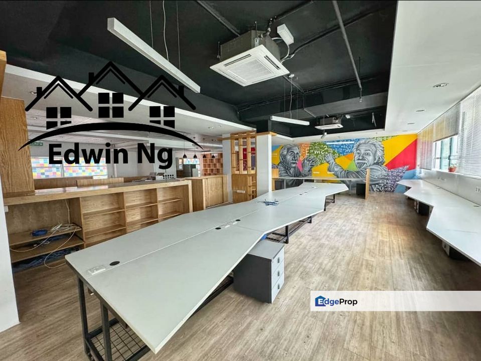 E-Gate Commercial Office at Gelugor, 1872 sqft, Renovated, Good Condition, Penang, Gelugor