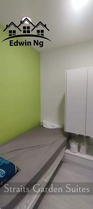 Straits Garden Suite, High Floor 612sf, 1 Carpark, 1 extra Store Room, Penang, Georgetown
