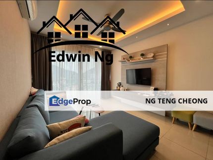 Gardens Ville Condominium at Sungai Ara, High Floor, Fully Furnished & Renovated, Hill View, Penang, Sungai Ara