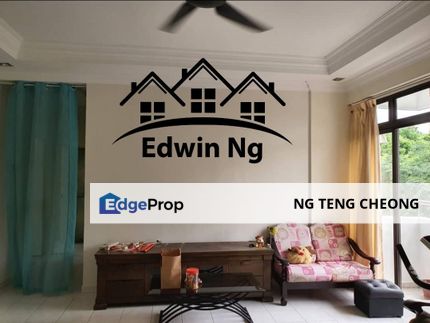 Sea Breeze Tower, Low Floor, Partly Furnished, 2 Carparks, Penang, Bukit Dumbar