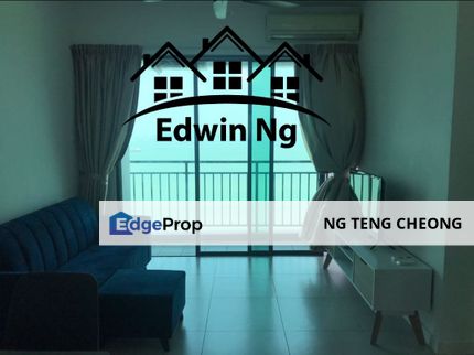 3 Residence Condo at Karpal Singh, High Floor Seaview Unit, Fully Furnished & Renovated, Penang, Jelutong