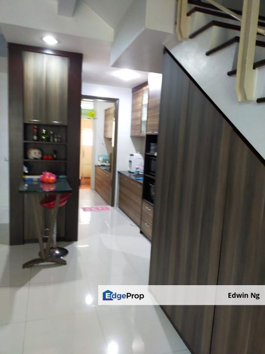 3 Storey Terrace House at Sentral Greens, Relau, Furnished & Renovated, Good Condition, Penang, Relau