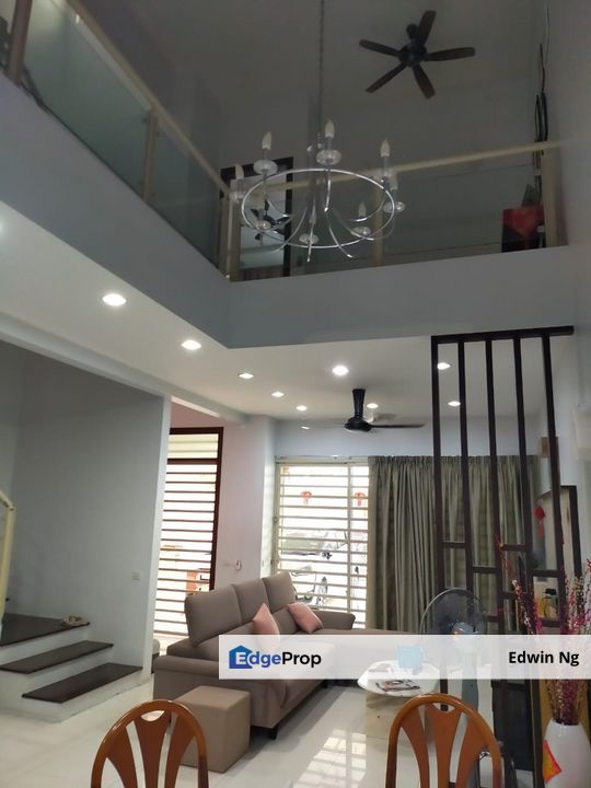 3 Storey Terrace House at Sentral Greens, Relau, Furnished & Renovated, Good Condition, Penang, Relau