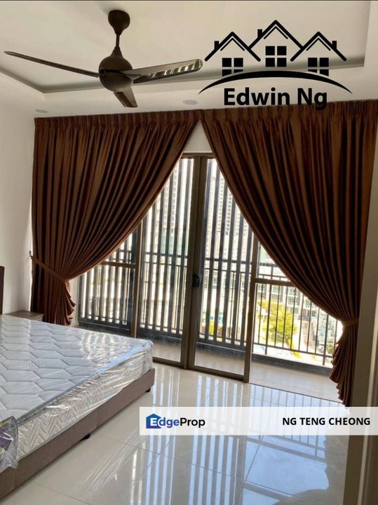 Skycube Residence Condomminium at Bayan Lepas, Low Floor Partially Furnished & Renovated, Penang, Sungai Ara