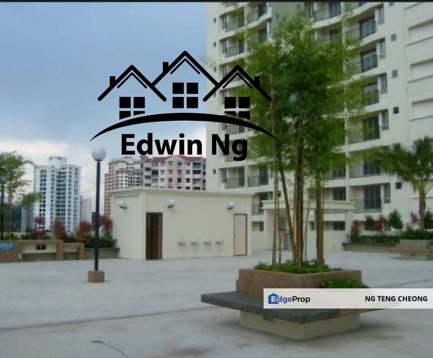 Relau Vista Apartment at Relau, High Floor Unfurnished Unit, 1 Car Park at Ground Floor, Penang, Relau