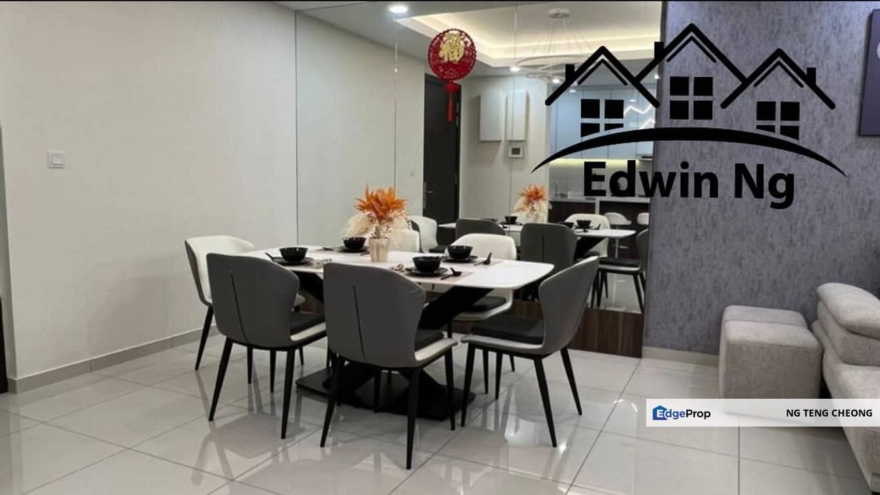 Waterside Residence Middle Floor Seaview, Fully Furnished & Renovated, Penang, Gelugor