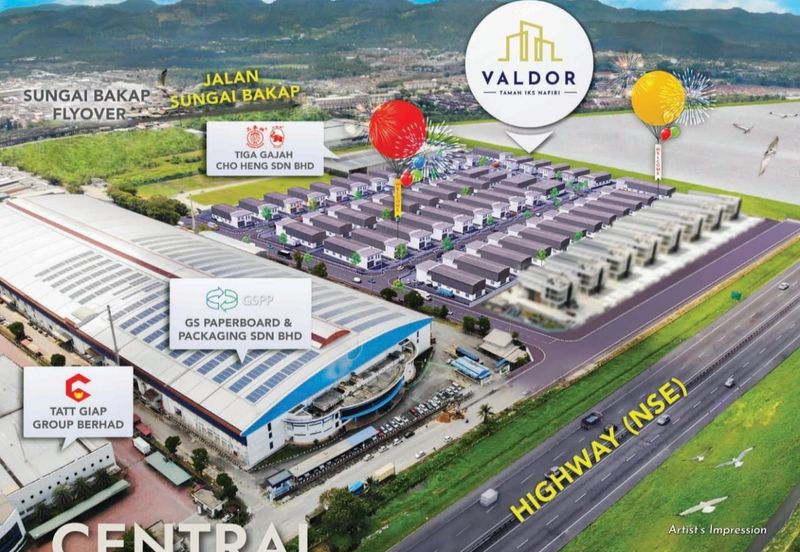 2 Storey Detached Light & Medium Industrial Factory @ Valdor, Taman IKS Nafiri