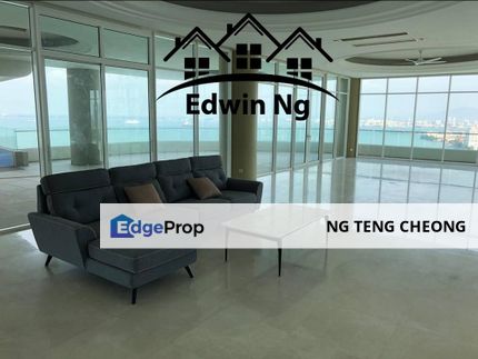 8 Gurney (The Shore) Luxury Condo at Gurney Drive, High Floor with Private Pool, Panaromic Seaview, Biggest Built-up, 10700 Sqft, Penang, Batu Uban