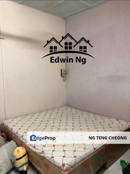 Melati Apartment at Taman Sri Nibong, Middle Floor, 1 Covered Carpark, Penang, Sungai Nibong