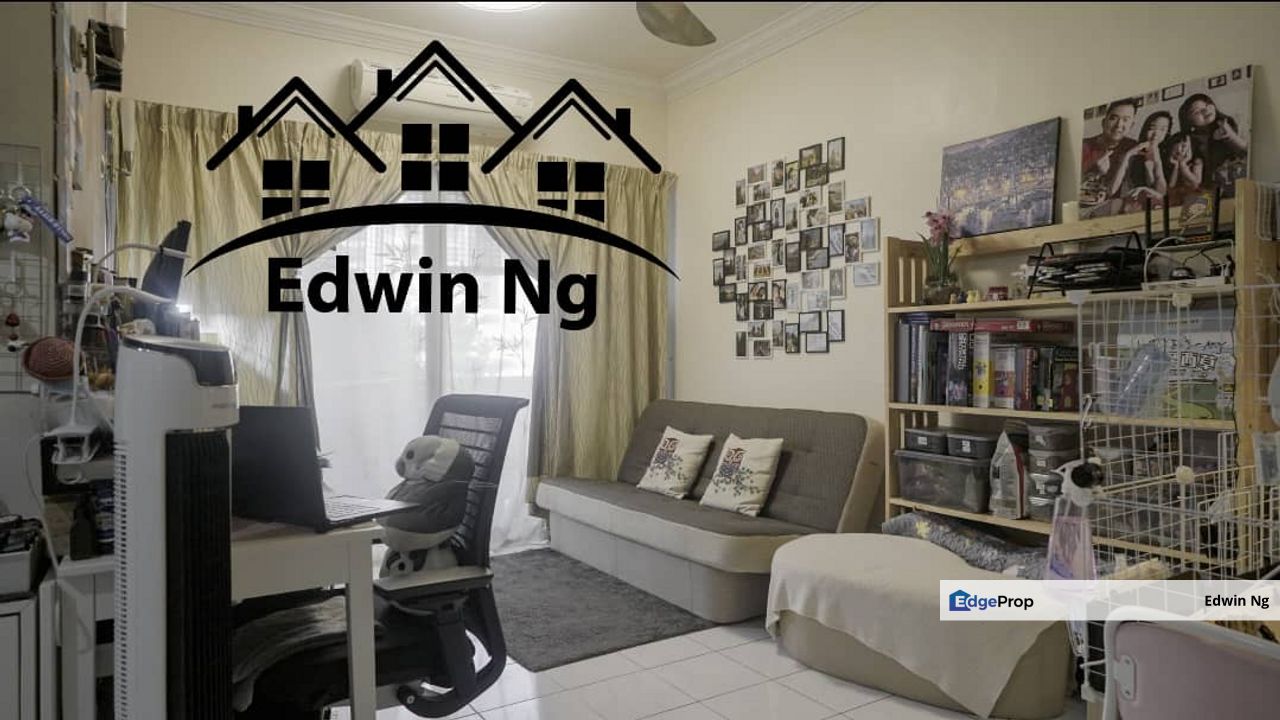 Villa Emas Condo at Bayan Bau, Low Floor Pool View, Partially Furnished & Renovated, Penang, Sungai Nibong