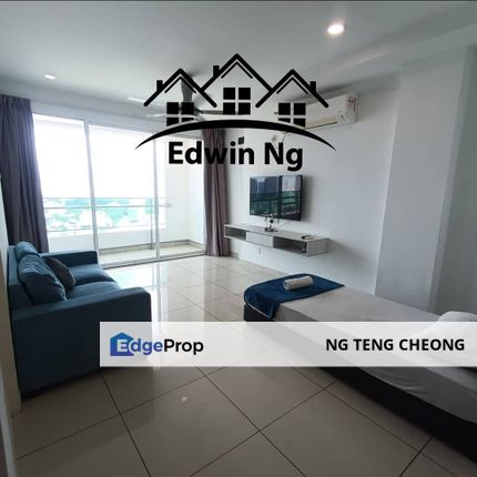 Mansion One High Floor City View, 875 sqft, Fully Furnished & Renovated, Penang, Georgetown