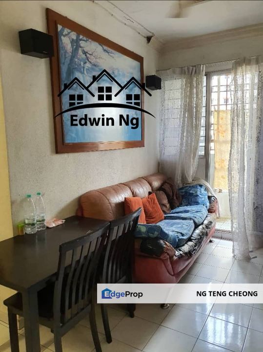 Taman Seri Sari Apartment at Relau, Bayan Lepas, Low Floor Unit, Partially Renovated, Strategic Location, Penang, Bukit Jambul