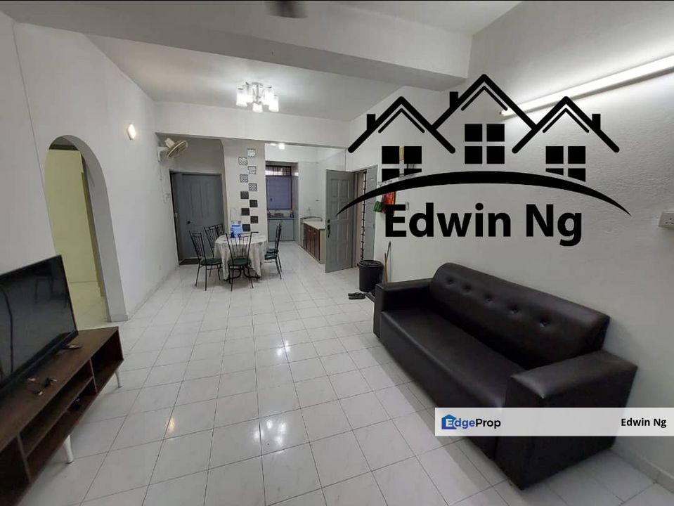 Desa Lumba Kuda Apartment at Georgetown, Fully Furnished & Renovated, Good Condition, Penang, Ayer Itam
