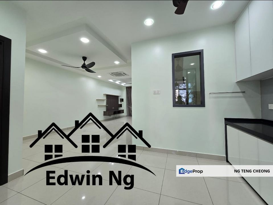 [Gated & Guarded] 3 Storey Terrace House, Fully Renovated at Stramax Residences, Sungai Ara, Penang, Sungai Ara