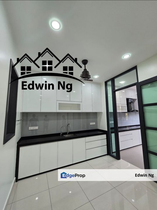 [Gated & Guarded] 3 Storey Terrace House, Fully Renovated at Stramax Residences, Sungai Ara, Penang, Sungai Ara