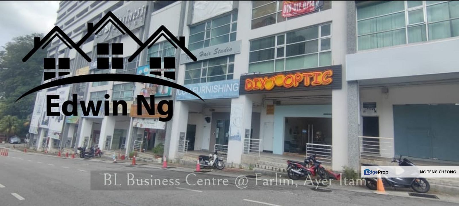 First Floor Shoplot, BL Business Centre, Ayer Itam, Facing Main Road, Penang, Ayer Itam