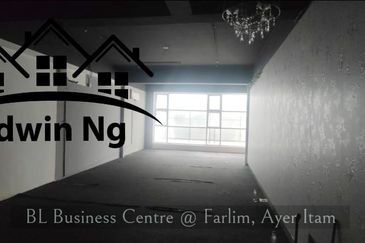 First Floor Shoplot, BL Business Centre, Ayer Itam, Facing Main Road
