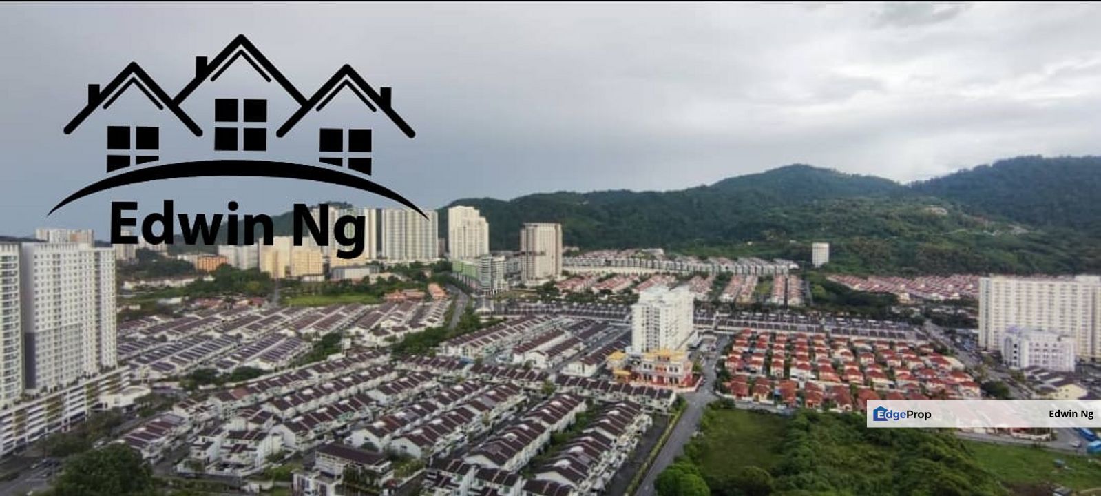 The Amarene Condominium at Bayan Lepas, 1200sf Dual Key, High Floor Hill View, Partially Furnished & Renovated, Penang, Bayan Lepas