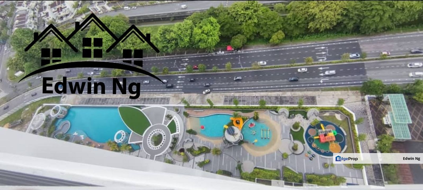 The Amarene Condominium at Bayan Lepas, 1200sf Dual Key, High Floor Hill View, Partially Furnished & Renovated, Penang, Bayan Lepas