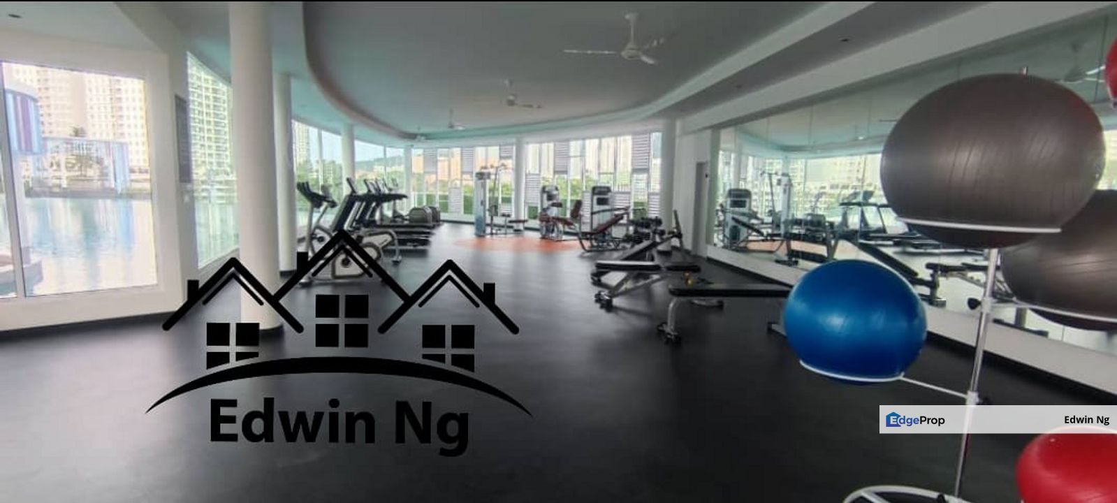 The Amarene Condominium at Bayan Lepas, 1200sf Dual Key, High Floor Hill View, Partially Furnished & Renovated, Penang, Bayan Lepas