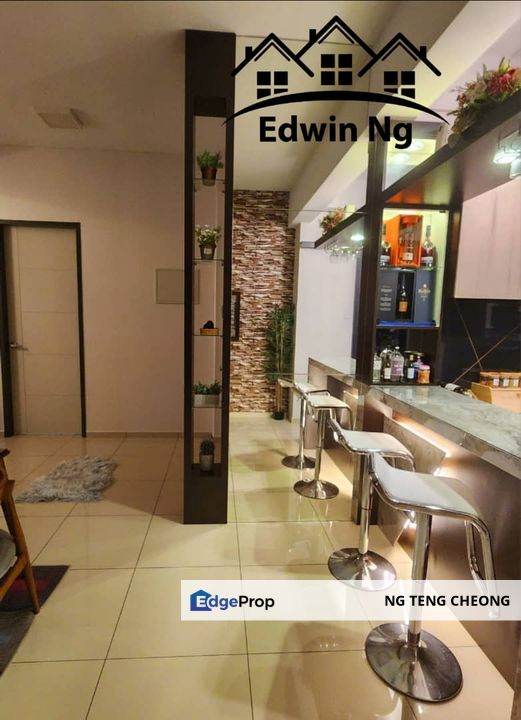 Casa Residence at Jalan Song Ban Kheng, Bukit Mertajam, Low Floor Unit, Fully Furnished & Renovated, Good Condition, Penang, Bukit Mertajam