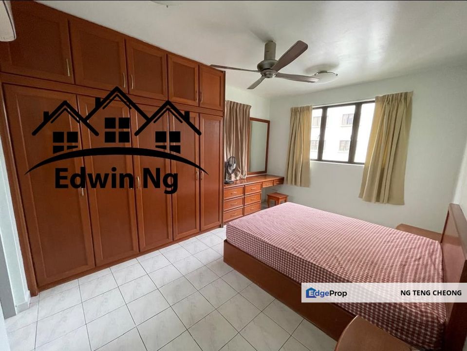 Pearl Garden Condominium at Sungai Ara, Middle Floor Corner Unit, Fully Furnished, Penang, Sungai Ara