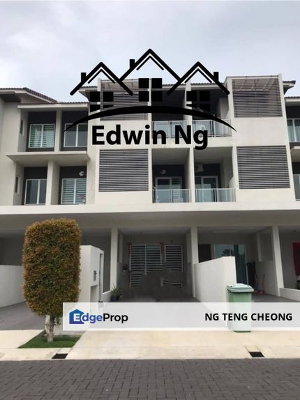 [RARE UNIT] Lower Unit Townhouse at Raintree Park 1, Bandar Tasek Mutiara, Simpang Ampat, Unfurnished, Facing Pool, Penang, Simpang Ampat