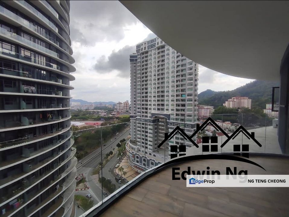 Arte S Serviced Residence at Gelugor, Middle Floor, Partially Furnished & Renovated, Penang, Gelugor