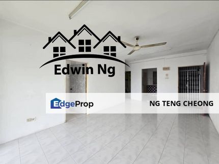 Middle Floor CORNER Unfurnished Unit at Kota Emas Apartment, Jelutong, Penang, Sungai Pinang