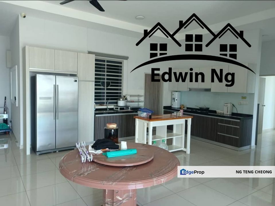 Prominence Condominium at Bukit Mertajam, Middle Floor, Partly Furnished, Good Condition, Penang, Bandar Perda