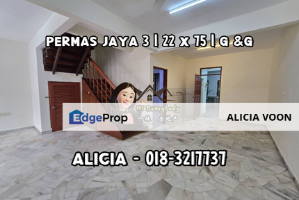 Permas Jaya Double Storey Terrace House, Johor, Permas Jaya/Senibong