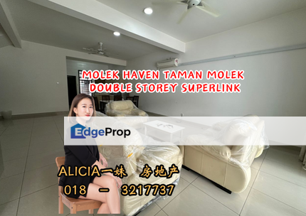 Molek Haven Taman Molek Double Storey Terrace Superlink, Johor, Johor Bahru