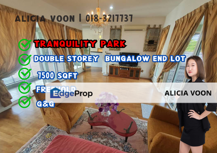 Tranquility Park East Ledang Double Storey  Bungalow End Low, Johor, East Ledang