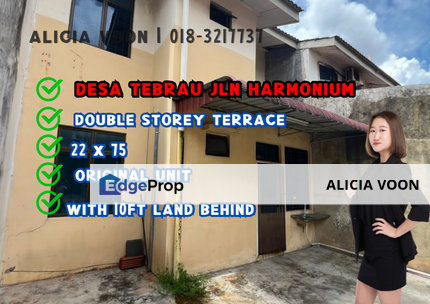 Desa Tebrau  Jalan Harmonium Double Storey Terrace House, Johor, Johor Bahru