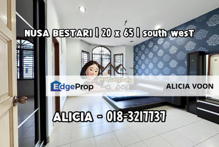  Bestari Residency Nusa Bestari Double storey terrace house, Johor, Johor Bahru