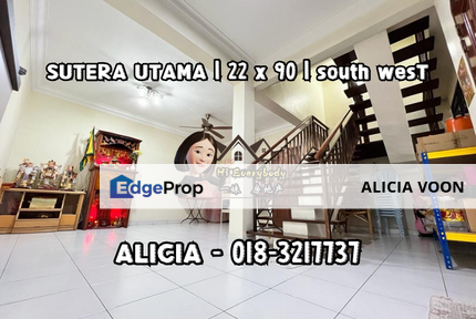 Sutera Pulai  , Sutera Utama 2.5 Storey Terrace House, Johor, Skudai