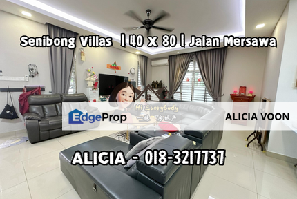 Senibong Villas Jalan Mersawa 1 Double Storey Semi-D, Johor, Masai