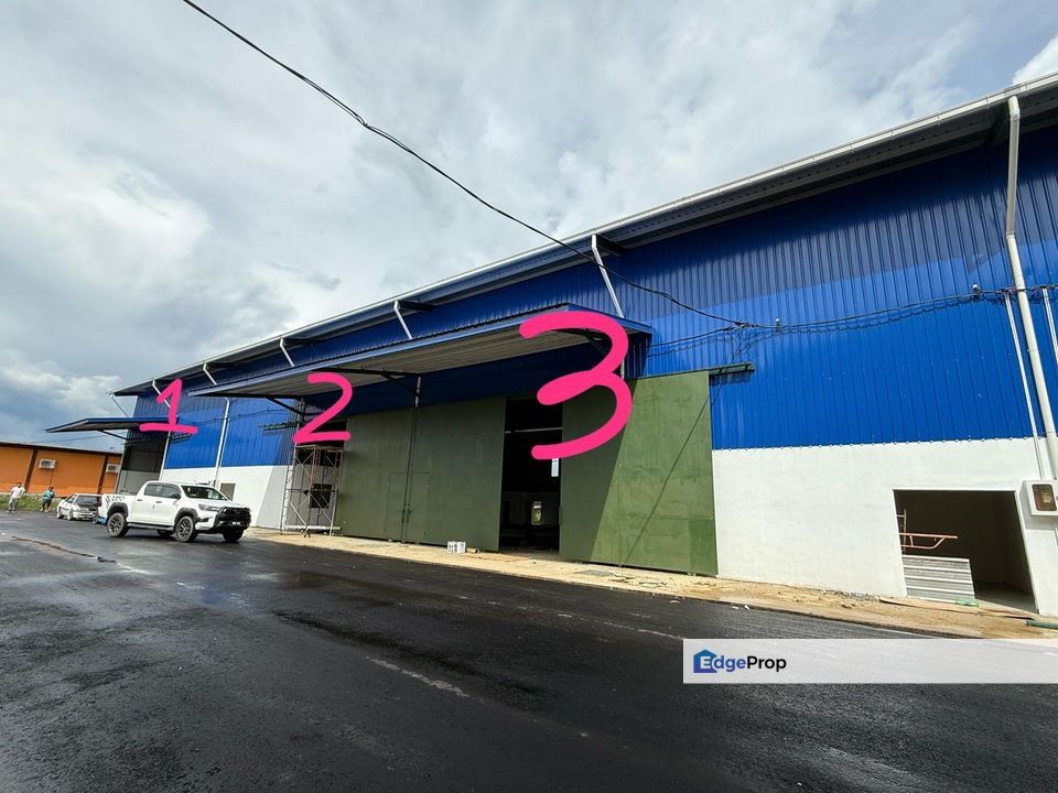 Keningau 4 Units Linked Warehouse | 2 Toilets 1 Office | Keningau | Sabah For Rent, Sabah, Keningau